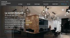 Desktop Screenshot of dentistecandiac.com