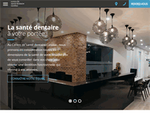 Tablet Screenshot of dentistecandiac.com